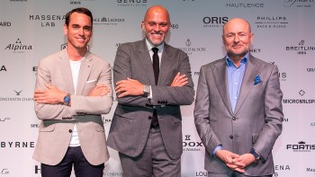 Edouard Meylan, Antoine Pin et Georges Kern © GWD