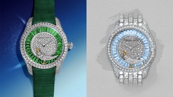 Two Dazzling New Interpretations of the Jean Schlumberger by Tiffany Bird on a Rock Watch © Tiffany & Co.