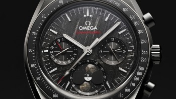Speedmaster Moonphase Meteorite © Omega