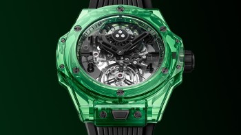 Big Bang Tourbillon Automatic Green Saxem © Hublot