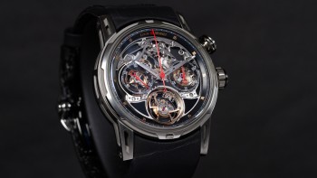 Impulsion Titanium Onyx © Louis Moinet