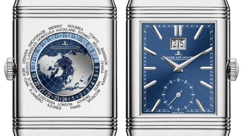 Reverso Tribute Geographic – Steel © Jaeger-LeCoultre 