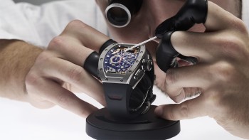 Rm 43-01 Tourbillon Chronographe à Rattrapante Ferrari © RM