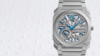 Bulgari Octo Finissimo Squelette 8 Jours - Edition spéciale Gübelin ©Bulgari