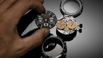 Montre d’aviateur Chronographe Performance Calendrier Perpétuel Digital Date mois © IWC Schaffausen