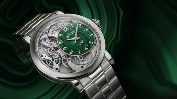The Récital 12 with the green dial © BOVET