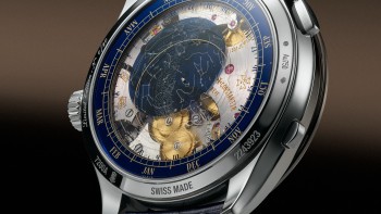 The retrograde display on the back of Métiers D’art Tribute To The Quest Of Time © Vacheron Constantin 