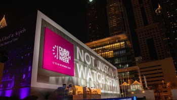 The Dubai Watch Week lights © Dubai Watch Week