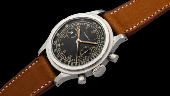 Longines Flyback Chronograph “Tre Tacche” (1942, ref. 4974) © LONGINES