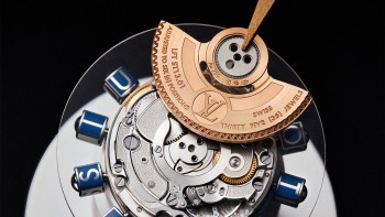 Tambour Time Spin Air Blue © Louis Vuitton