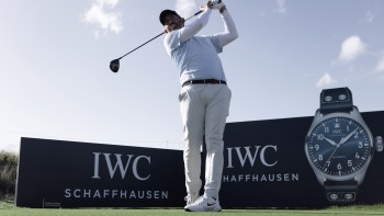 IWC Brand Ambassador Pablo Larrazábal at the 2026 edition of the Alfred Dunhill Links Championship © IWC Schaffhausen