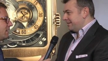 At Geneva Time Exhibition 2013 - Hautlence