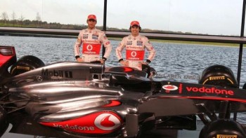 Vodafone McLaren Mercedes's new car - TAG Heuer
