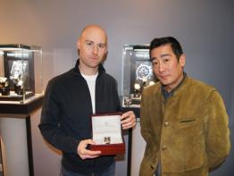 The winner has received his watch - Pierre DeRoche