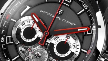 First chronograph with cathedral gong and constant force escapement - Christophe Claret
