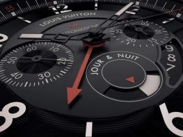Tambour éVolution GMT acier - Louis Vuitton