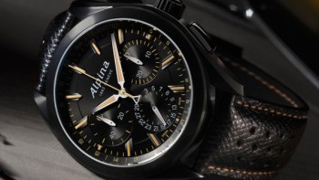 “Full Black” Alpiner 4 Manufacture Flyback Chronograph  - Alpina