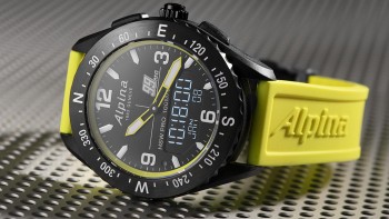 Michael Goulian designs a Limited Edition Watch - Alpina