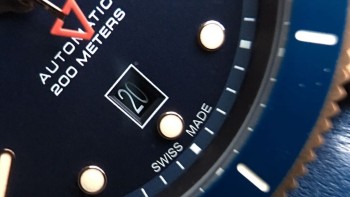 Nautilo Bronze Blue - Anonimo
