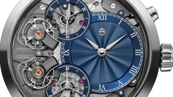 Mirrored Force Resonance with hand-made engine-turned dials - Armin Strom