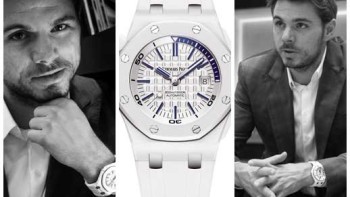 Stan Wawrinka and his Audemars Piguet Royal Oak Offshore Diver - Monte-Carlo Rolex Masters