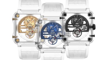 BR-X1 Skeleton Tourbillon Sapphire unique pieces - Bell & Ross