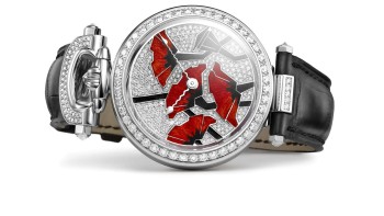 Amadeo® Fleurier 39 “Poppies” Grand Feu Enamel - Bovet 1822