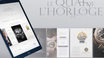 "Le Quai de l’Horloge N°5" on iPad - Breguet