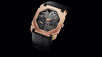 Octo Finissimo Skeleton Sandblasted - Bulgari