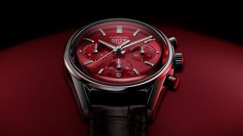  Carrera Red Dial Limited Edition   - TAG Heuer
