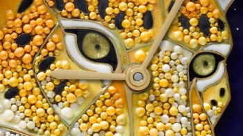 Ballon Bleu de Cartier Enamel granulation with panther motif - Cartier