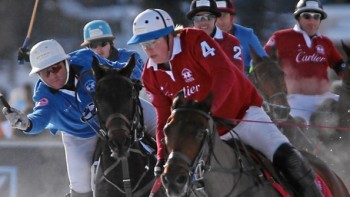 Winner of the Snow Polo World Cup - Cartier