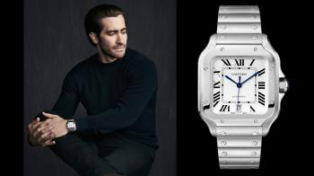Jake Gyllenhaal is the new face of the Santos de Cartier watch - Cartier