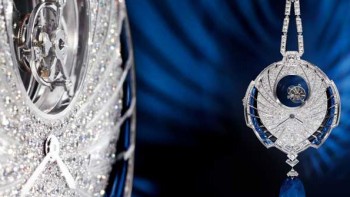 Tourbillon Mystérieux Azuré pendant watch - SIHH 2016: Cartier