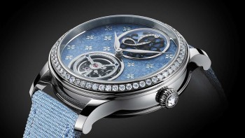 “Signature Mystérieuse Fleur de sel” Tourbillon 37mm  - Charles Girardier