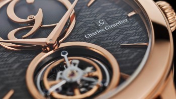 “Signature Mystérieuse Chevrons” Tourbillon 41mm  - Charles Girardier 