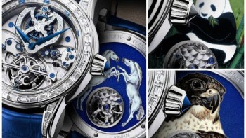 Unique pieces Horses, Falcon and Panda - Christophe Claret