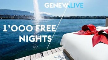 1,000 free nights in the finest hotels contest - Tourism in Geneva