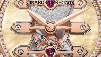 Tourbillon with three gold Bridges, Lady - Girard-Perregaux