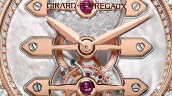 Tourbillon with three gold Bridges, Lady - Girard-Perregaux