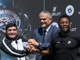 Hublot, Pelé, Maradona: triumvirate of the beautiful game - Euro 2016