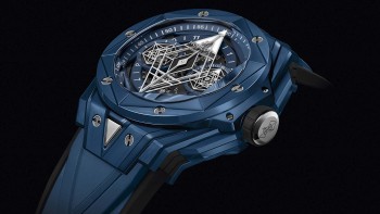Big Bang Sang Bleu: a trio in ceramic - Hublot