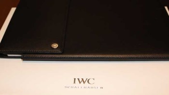 A new competition every day - Win an IWC Ipad cover