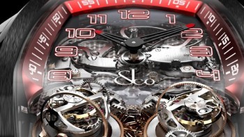 Twin Turbo Triple-Axis Double Tourbillon Minute Repeater - Jacob & Co. 