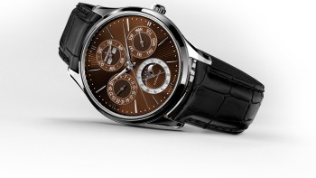 Master Ultra Thin Perpetual Enamel Chestnut - Jaeger-LeCoultre