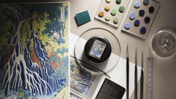 Reverso Tribute Enamel Hokusai ‘Kirifuri Waterfall - Jaeger-LeCoultre