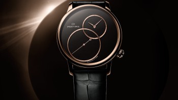 Grande Seconde Off-Centered Black Jade - Jaquet-Droz