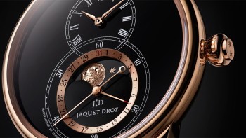 Grande Seconde Moon Black Enamel - Jaquet Droz