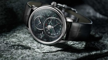 Grande Seconde Moon Swiss Serpentinite - Jaquet Droz