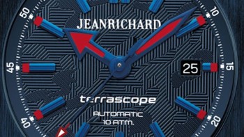 The brand strikes with a mystically midnight blue Terrascope  - JeanRichard 